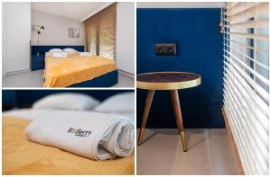 Posteľ alebo postele v izbe v ubytovaní Monte BillBerry Apartments