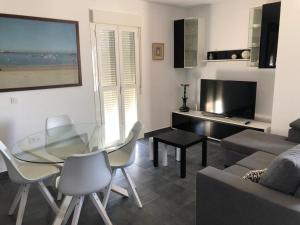 TV a/nebo společenská místnost v ubytování Casa “el limón”