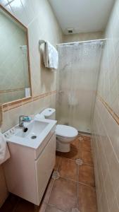 Koupelna v ubytování Hostal Canalejas