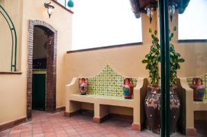 Χώρος καθιστικού στο B&B Casa Andrea
