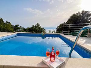 Bazén v ubytování Holiday home Giran nebo v jeho okolí