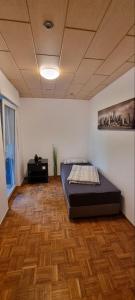 Postel nebo postele na pokoji v ubytování Monteurhaus in Hemer - Gemeinschaftsnutzung Küche und Bad