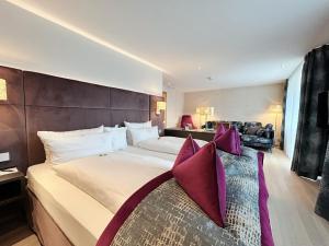 Ein Bett oder Betten in einem Zimmer der Unterkunft Hotel Reppert