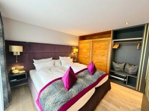 Ein Bett oder Betten in einem Zimmer der Unterkunft Hotel Reppert