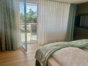 Ein Bett oder Betten in einem Zimmer der Unterkunft Hotel Reppert