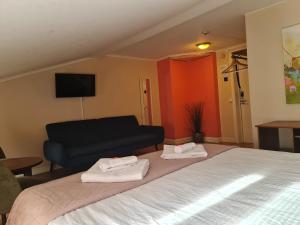 Postel nebo postele na pokoji v ubytování Appelberg hotel