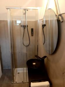 Ένα μπάνιο στο Retiro da Cava, piscina privada