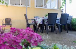 Zahrada ubytování Apartment Mara