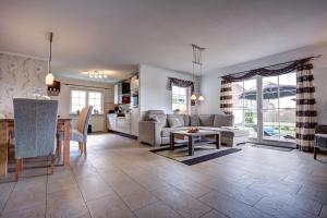 Χώρος καθιστικού στο Karlshagen - Ferienhaus am Deich
