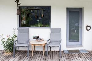 Balkón nebo terasa v ubytování Fiesch-Lax Minnig Moritz