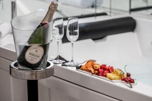 Nápoje v ubytování Reggia Suite Spa Hotel