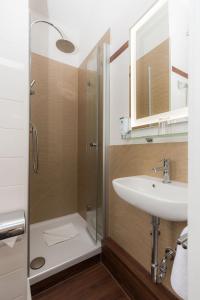 Koupelna v ubytování Hotel Fürst Bismarck