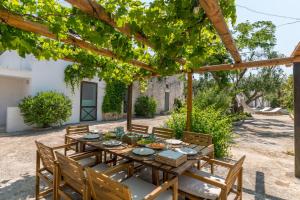 A garden outside Masseria Bel Cortile - Ostuni