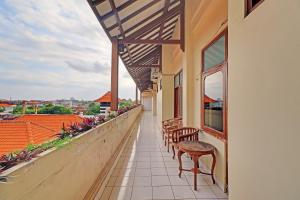 Balkón nebo terasa v ubytování Guest House Simalem