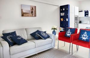 A seating area at Villa Giovanna