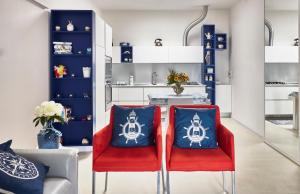 A kitchen or kitchenette at Villa Giovanna