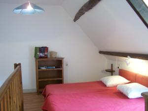 Postel nebo postele na pokoji v ubytování Camping Parc de Fierbois