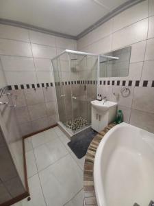 Kylpyhuone majoituspaikassa Masechaba guesthouse