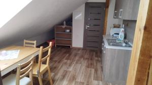 Kuchyňa alebo kuchynka v ubytovaní Penzion pod Březinkou