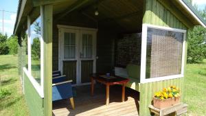 Zahrada ubytování Kastani Camping