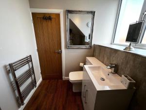 Koupelna v ubytování Roslin Templar loft