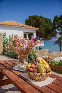 Jídlo v vily nebo okolí