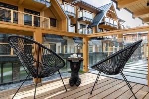 Balkon lub taras w obiekcie Modrzejewska Residence Zakopane