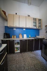 Kuchyň nebo kuchyňský kout v ubytování Vila Traian si Teodora