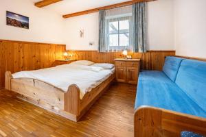 Postel nebo postele na pokoji v ubytování Lindenhof Apt 6