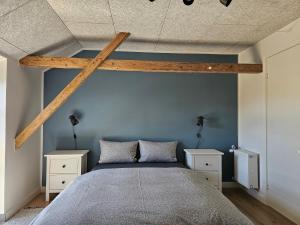 Postel nebo postele na pokoji v ubytování B&B Hygge Jegindø