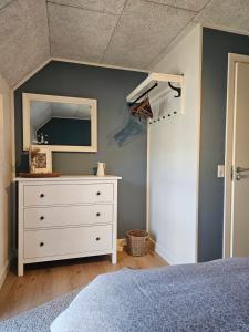 Postel nebo postele na pokoji v ubytování B&B Hygge Jegindø