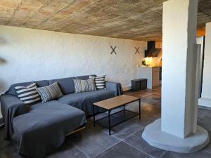 Posezení v ubytování B&B Hygge Jegindø