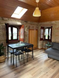 Posezení v ubytování CASA DA QUELHA