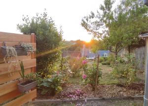 Vonkajšia záhrada v ubytovaní Loches : gîte de charme indépendant avec jardin