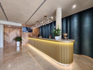 Vstupní hala nebo recepce v ubytování Hotel Gold