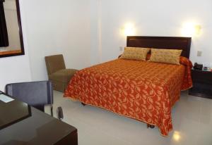 
Cama o camas de una habitación en Intiotel Chiclayo
