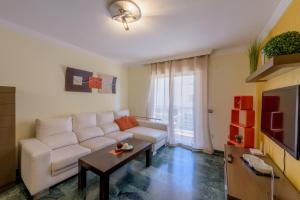 Posezení v ubytování Apartamento Céntrico Sibarys-3 dormitorios