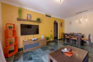 Posezení v ubytování Apartamento Céntrico Sibarys-3 dormitorios