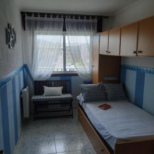 Postel nebo postele na pokoji v ubytování Apartamento Atico Altar