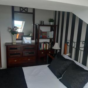 Postel nebo postele na pokoji v ubytování Apartamento Atico Altar