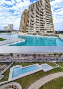 Πισίνα στο ή κοντά στο Departamento en Coquimbo