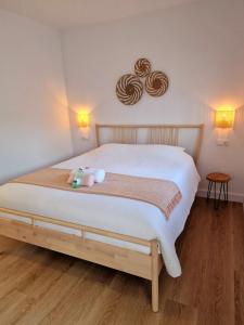 Postel nebo postele na pokoji v ubytování B&B Casa Mijo