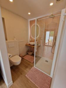 Koupelna v ubytování B&B Casa Mijo