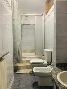Kylpyhuone majoituspaikassa La Chiocciola