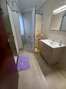 Kúpeľňa v ubytovaní Albergue Agarimo + 37 fotografií