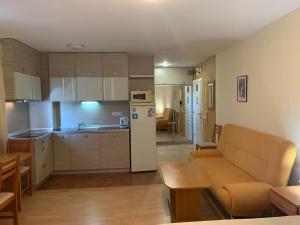 A kitchen or kitchenette at GT Marina & Panorama Fort Beach Apartments