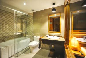 Koupelna v ubytování Seasing Boutique Hotel