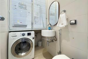 Koupelna v ubytování Incrível localização no Leblon