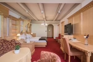 Μια τηλεόραση ή/και κέντρο ψυχαγωγίας στο Hotel Mühlgarten