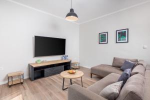 TV a/nebo společenská místnost v ubytování Apartment Div